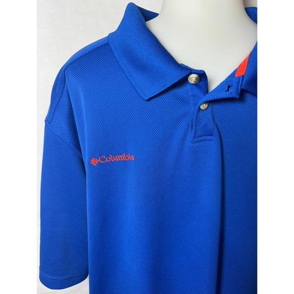 Men's Columbia Florida Gators Polo Shirt Performance Golf Athletic Fit Size XXL - Picture 2 of 16